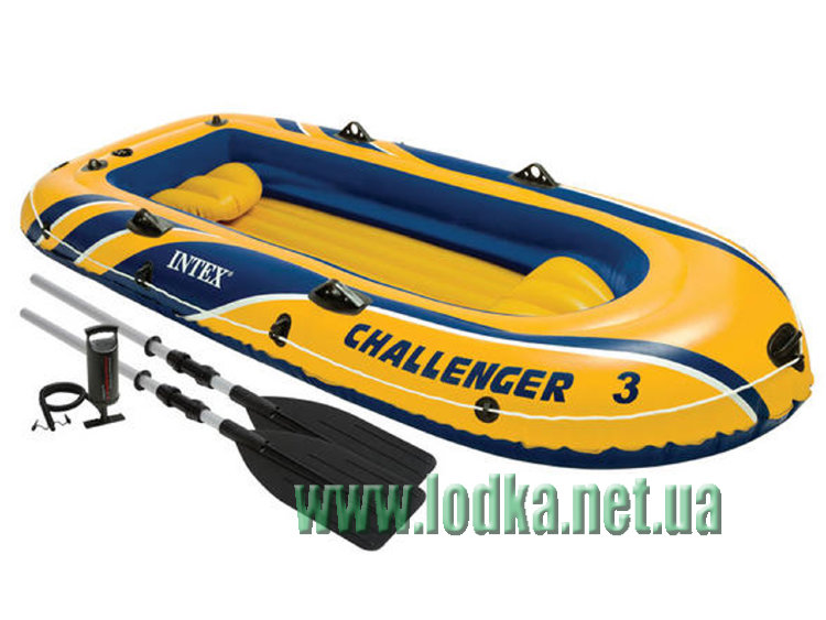 Intex лодка Challenger 3