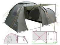 Палатка кемпинговая TerraIncognita GRAND 5